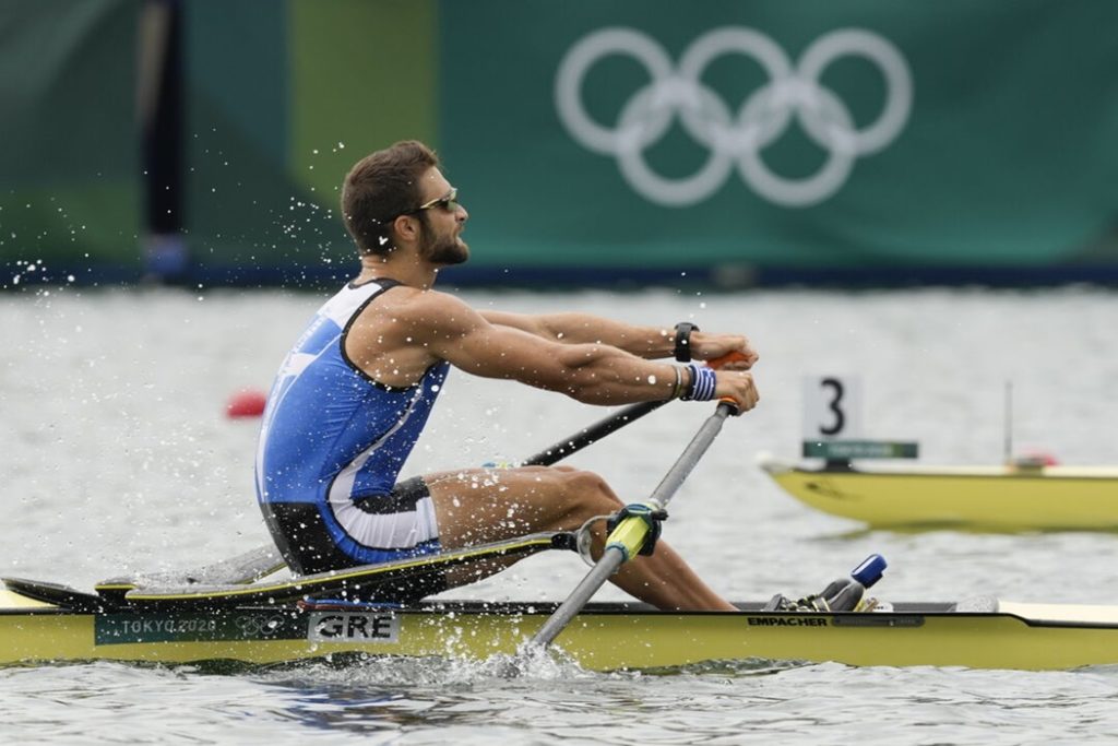 stefanos ntouskos xruso metallio olumpiakoi tokio